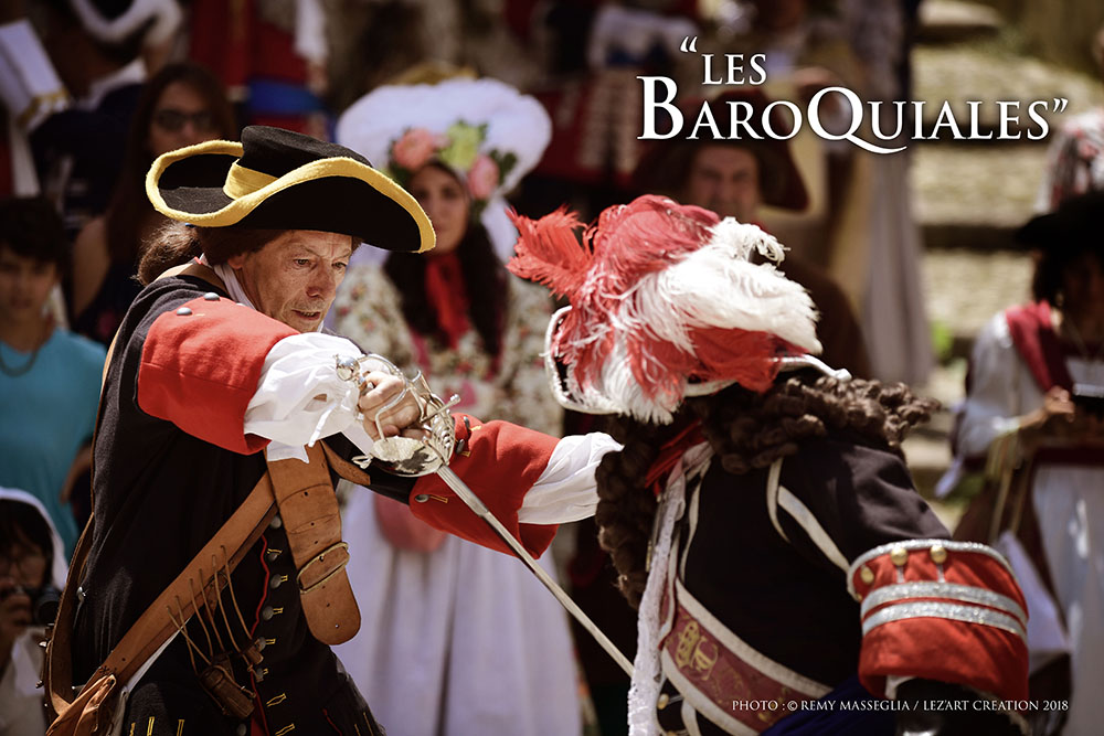 BaroQuiales-2018- Spectacle- Escrime
